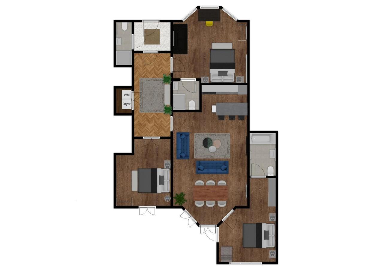 3 Bedroom Garden Apartment Opposite The Beach Okręg wyborczy Hove Zewnętrze zdjęcie